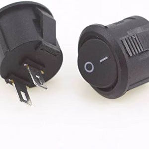 16 mm Diameter Small Round Rocker Switches 2 Pin ON OFF