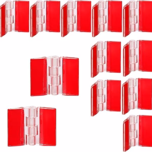3PCS Acrylic Hinge, Transparent Plastic Hinges