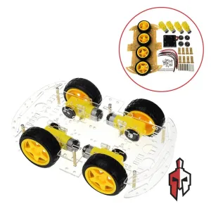 WD SMART ROBOT CAR CHASSIS KITS WITH SPEED ENCODER