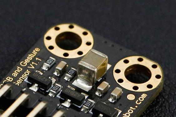 RGB Color and Gesture Sensor for Arduino (I2C, 4 Gestures, 0~10 cm) - Image 5