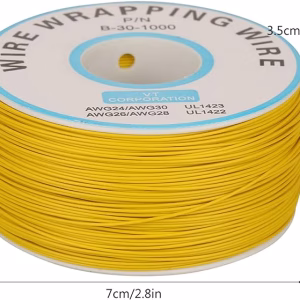 0.5 mm Copper Wire OK Line 30AWG 230 m Yellow