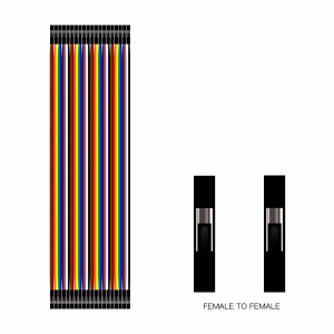 20 cm Female to Female 40Pin Solderless Jumper Breadboard Wires