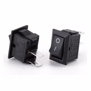 KCD11 AC 250V 3A 2 Pin ON/OFF I/O SPST Snap in Mini Boat Rocker Switch