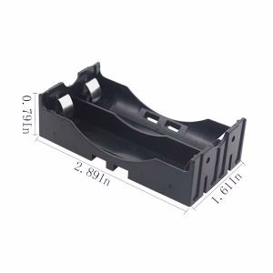 18650 battery holder X2