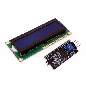 1602 LCD screen with I2C board