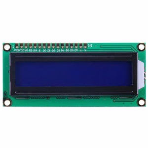 LCD1602A HD44780 Character LCD Display Module LCM Blue Backlight 16x2 for arduino