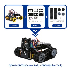 ESP32 Tank Robot Car Expansion