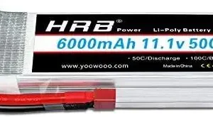 HRB 6000mah 11.1V 50C