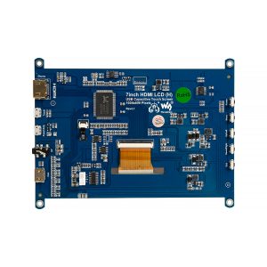 7inch HDMI LCD (H)Waveshare 7 inch HDMI Display IPS Capacitive Touch Screen 1024x600 for Raspberry Pi/BB Black/Banana Pi/Jetson Nano