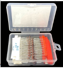 300PCS 0.5W Regulator Diode 2V0-39V Kit（Plastic Box）（2V0/2V2/2V4/2V7/3V0/3V3/3V6/3V9/4V3/4V7/5V1/5V6/6V2/6V8/7V5/8V2/9V1/10V/11V/12V/13V/15V/16V/18V/20V/22V/24V/27V/30V/39V*10pcs）
