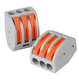 ECVV Lever Wire Connectors 3 port