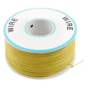 1mm Copper Wire OK Line 26AWG 100m Yellow