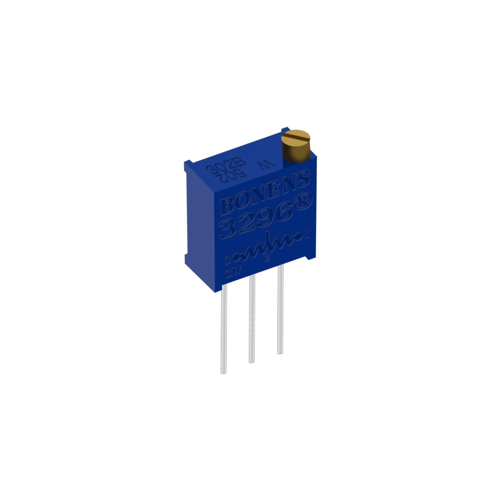 15 values of 3296W Potentiometers Kit 3296W MultiTurn Tri mming High Precision Potentiometer 3296W Variable Resistors - Image 4