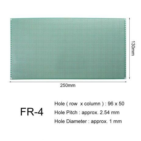 10*22 cm Universal PCB Prototype Board Single-Sided 2.54 mm Hole Pitch - Image 3