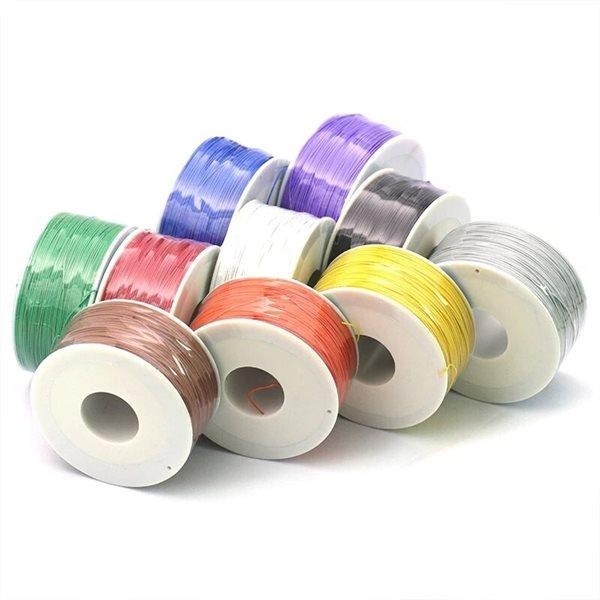 0.5 mm Copper Wire OK Line 30AWG 230m Black