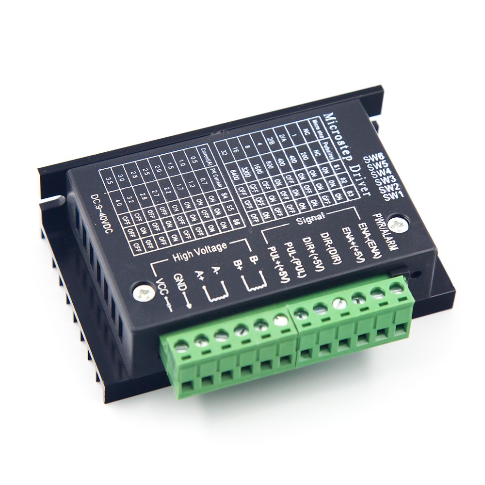 TB6600 Stepper Motor Driver Controller 4A 9~42V TTL 16 Micro-Step CNC 1 Axis NEW Upgraded Version of the 42/57/86 Stepper Motor - Image 3