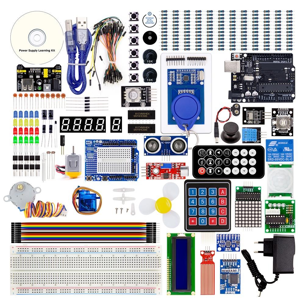 The Most Complete Starter Kit Tutorial for R3 Board (No Battery) AE086 EU Plug - Image 7