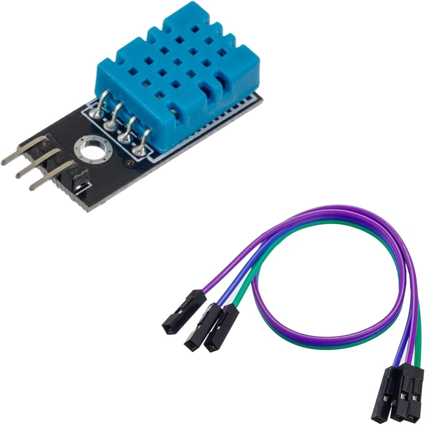 DHT11 Temperature and humidity sensor Module (long) - Image 2
