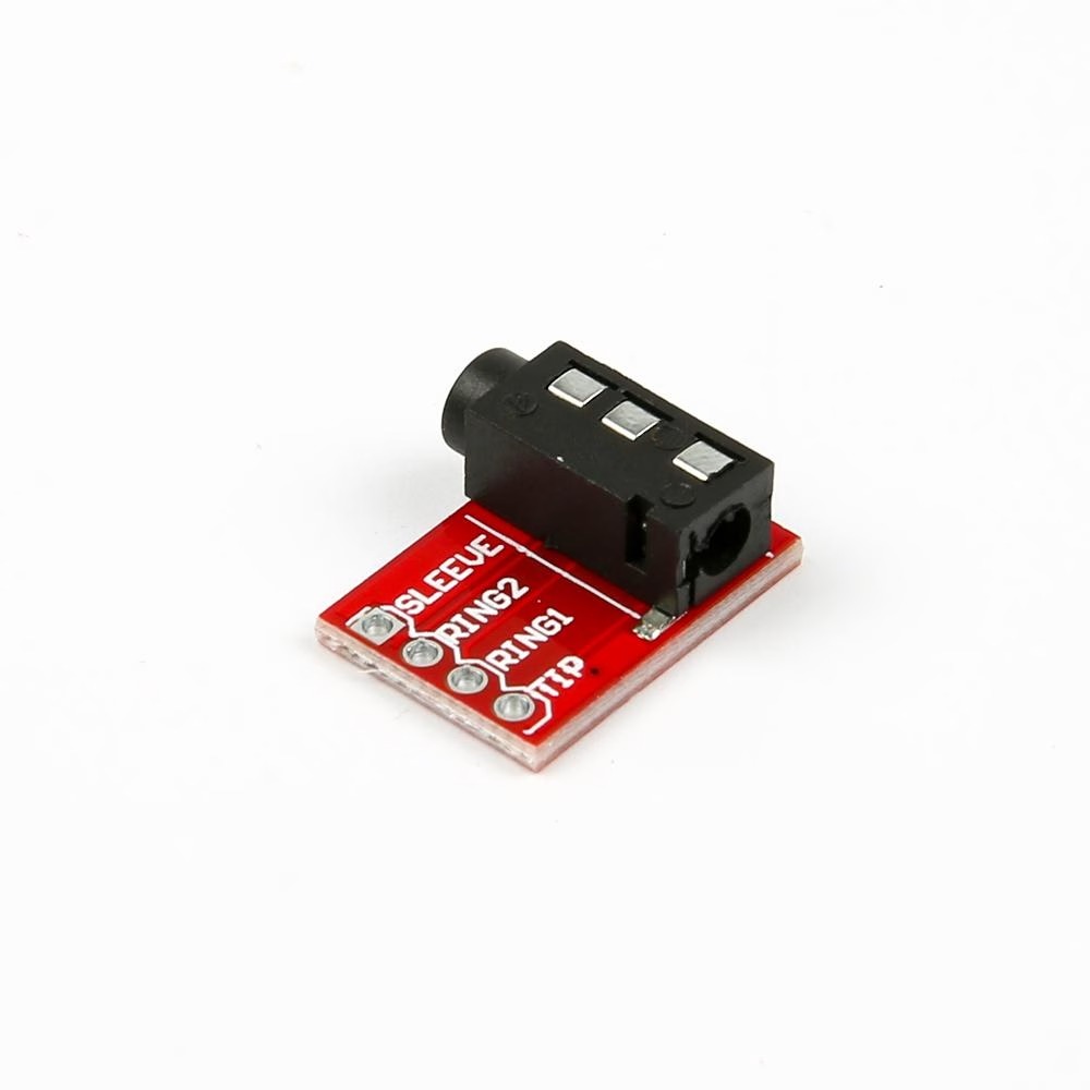 TRRS 3.5 mm Audio Stand MP3 Stereo Headset Video Microphone Interface Module - Image 4