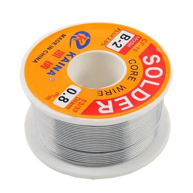 100g 63/37 Tin lead rosin core 0.8% flux reel welding line solder wire - Image 6