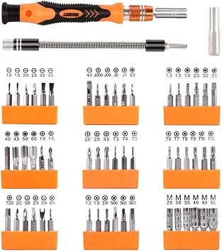 JAKEMY JM-8125 Home Computer Maintenance Screwdriver Combination Set(Plastic Box) - Image 2